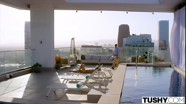 TUSHY Anal-obsessed Vanessa seduces her hot coworker Oliver