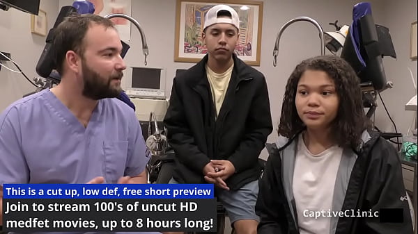 Michelle Anderson is taken by TSA agents for strip search inspection performed by Doctor Tampa &amp_ TSA Agent Destiny Cruz! Full 1 Hour Movie Only At BondageClinic! Reup